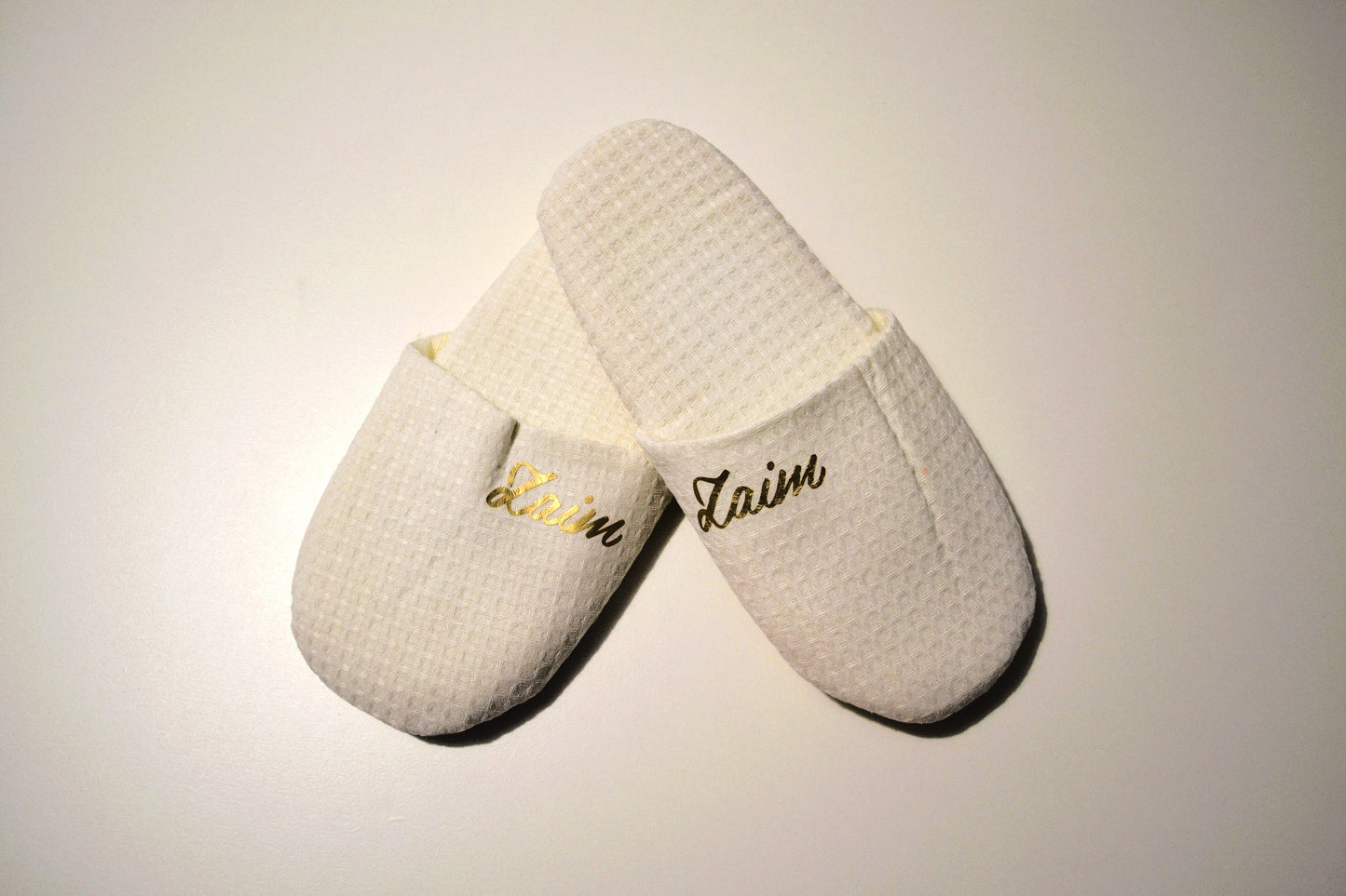 chausson personnalisé