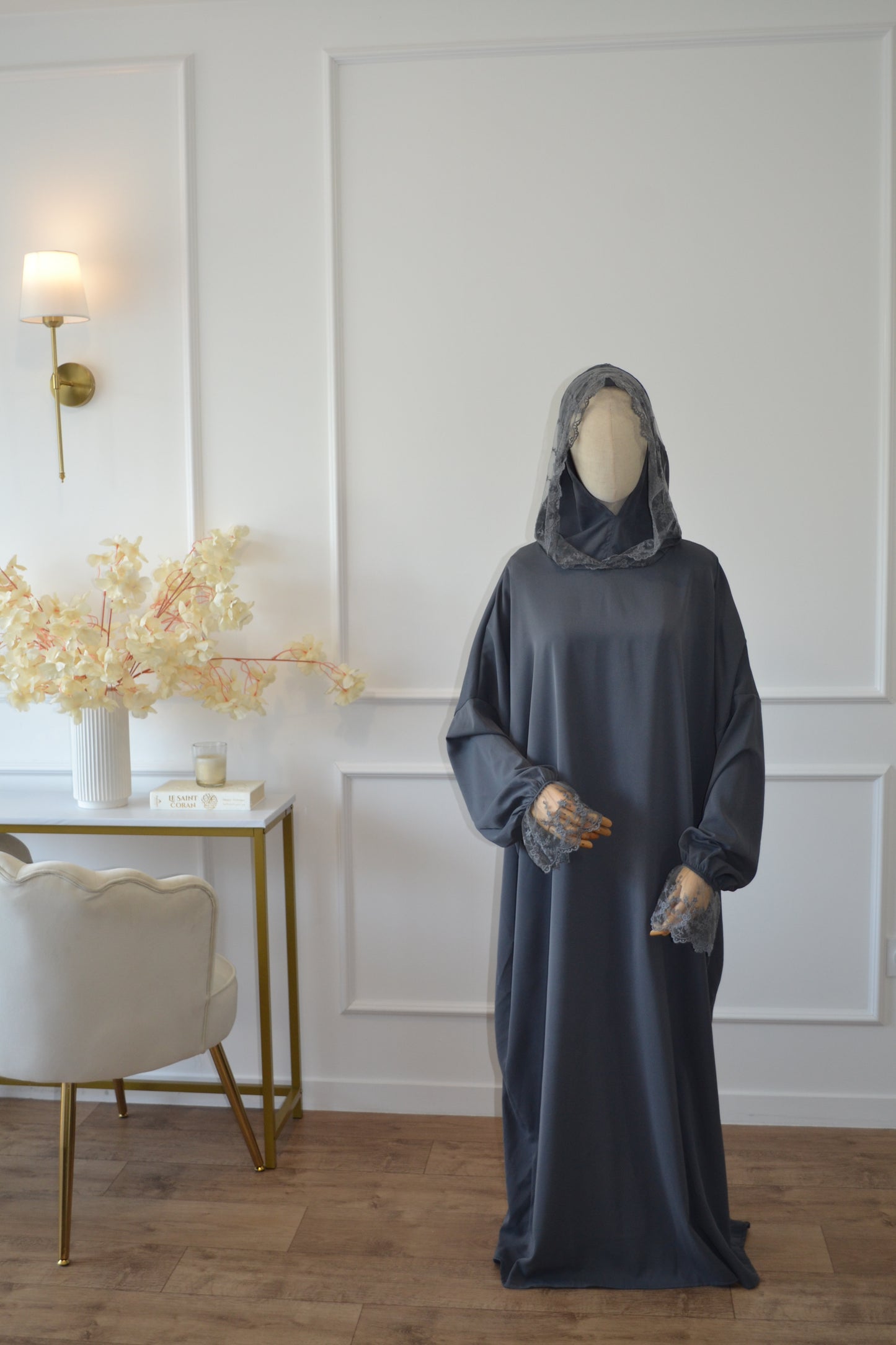 Abaya dentelle