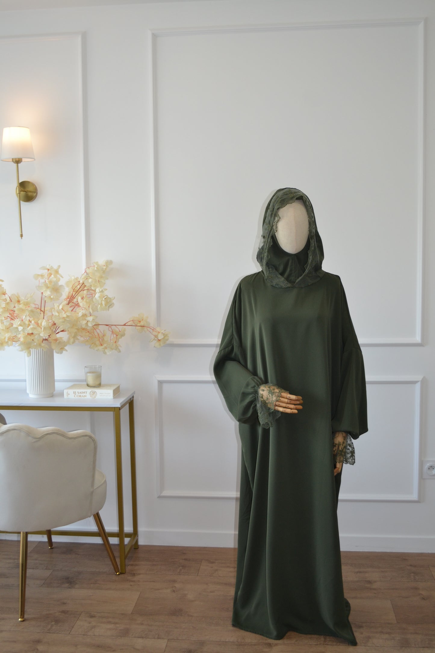 Abaya dentelle