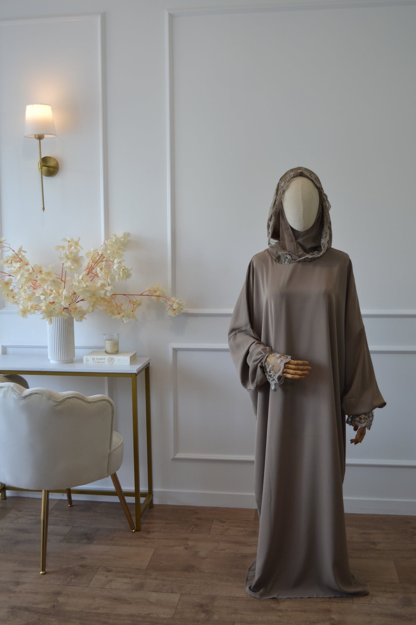 Abaya dentelle