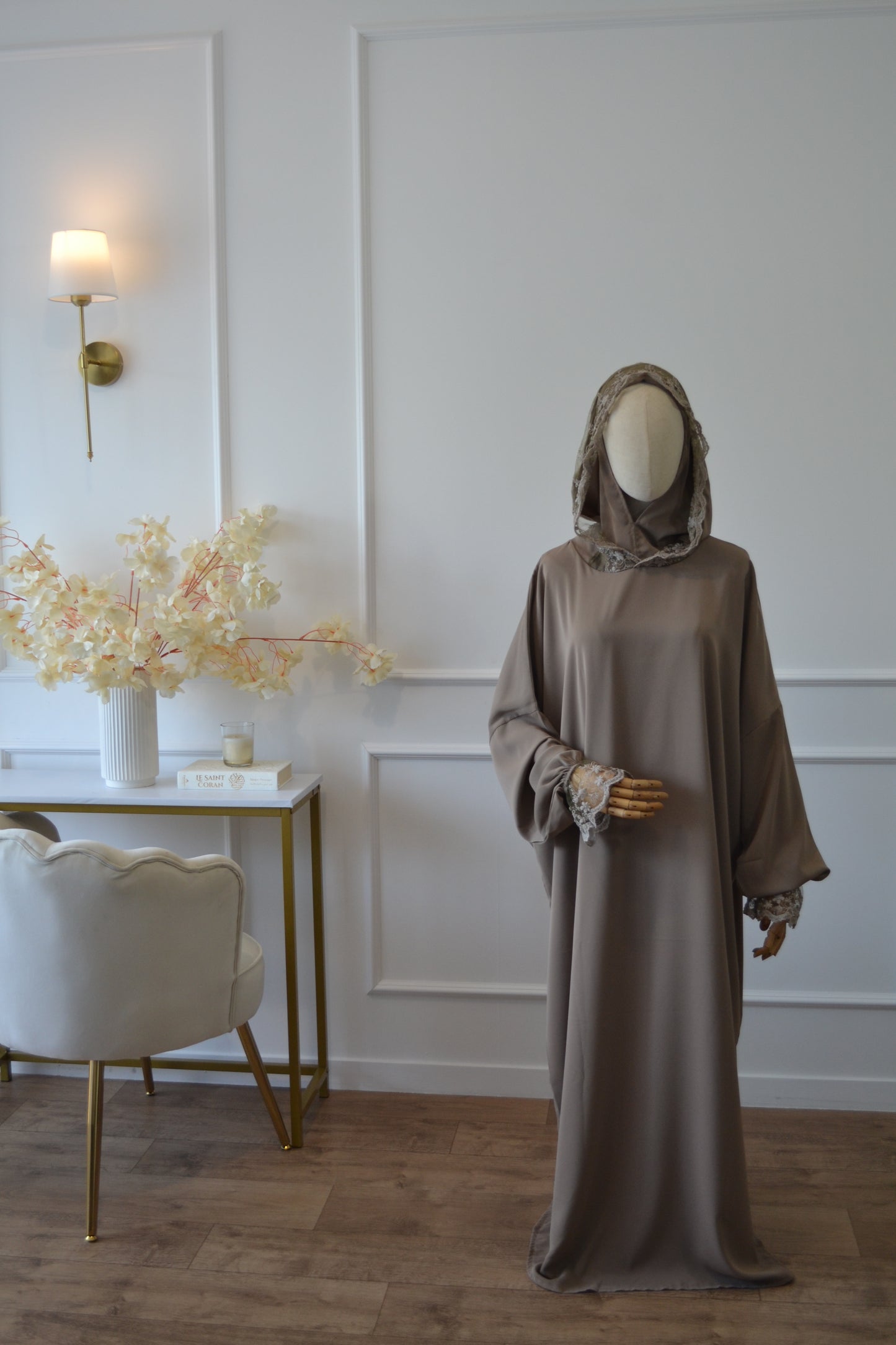 Abaya dentelle