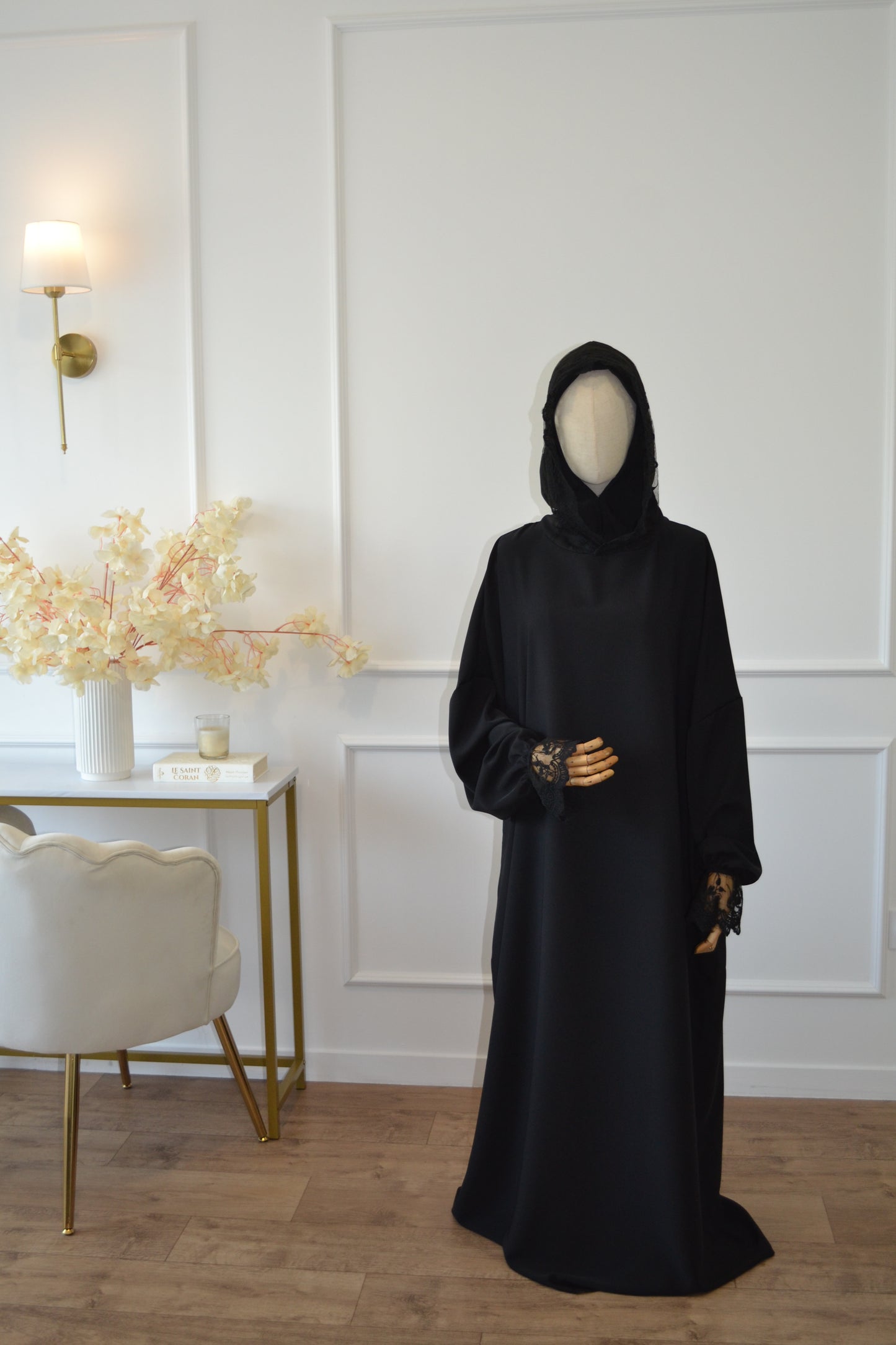 Abaya dentelle