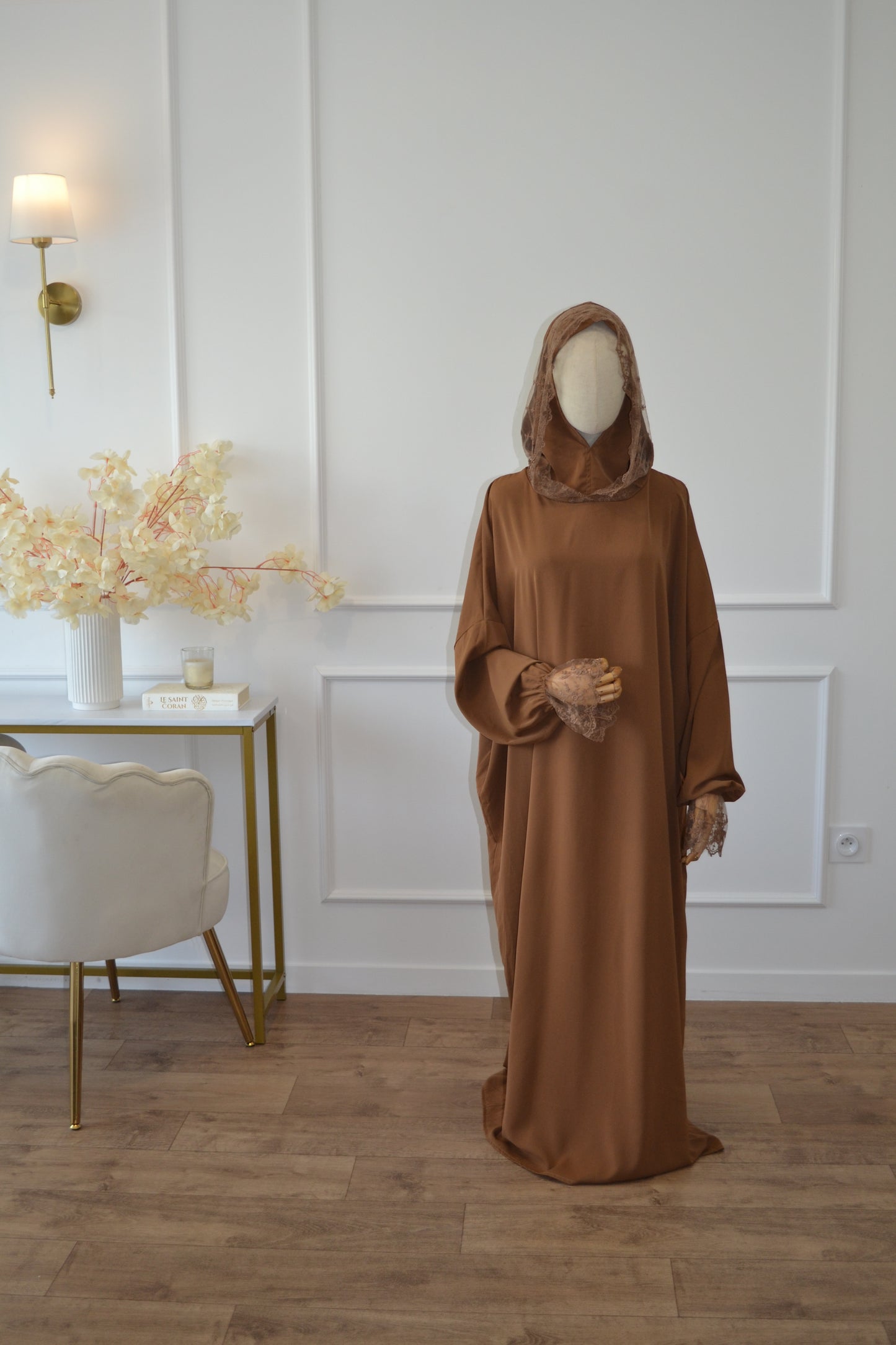 Abaya dentelle