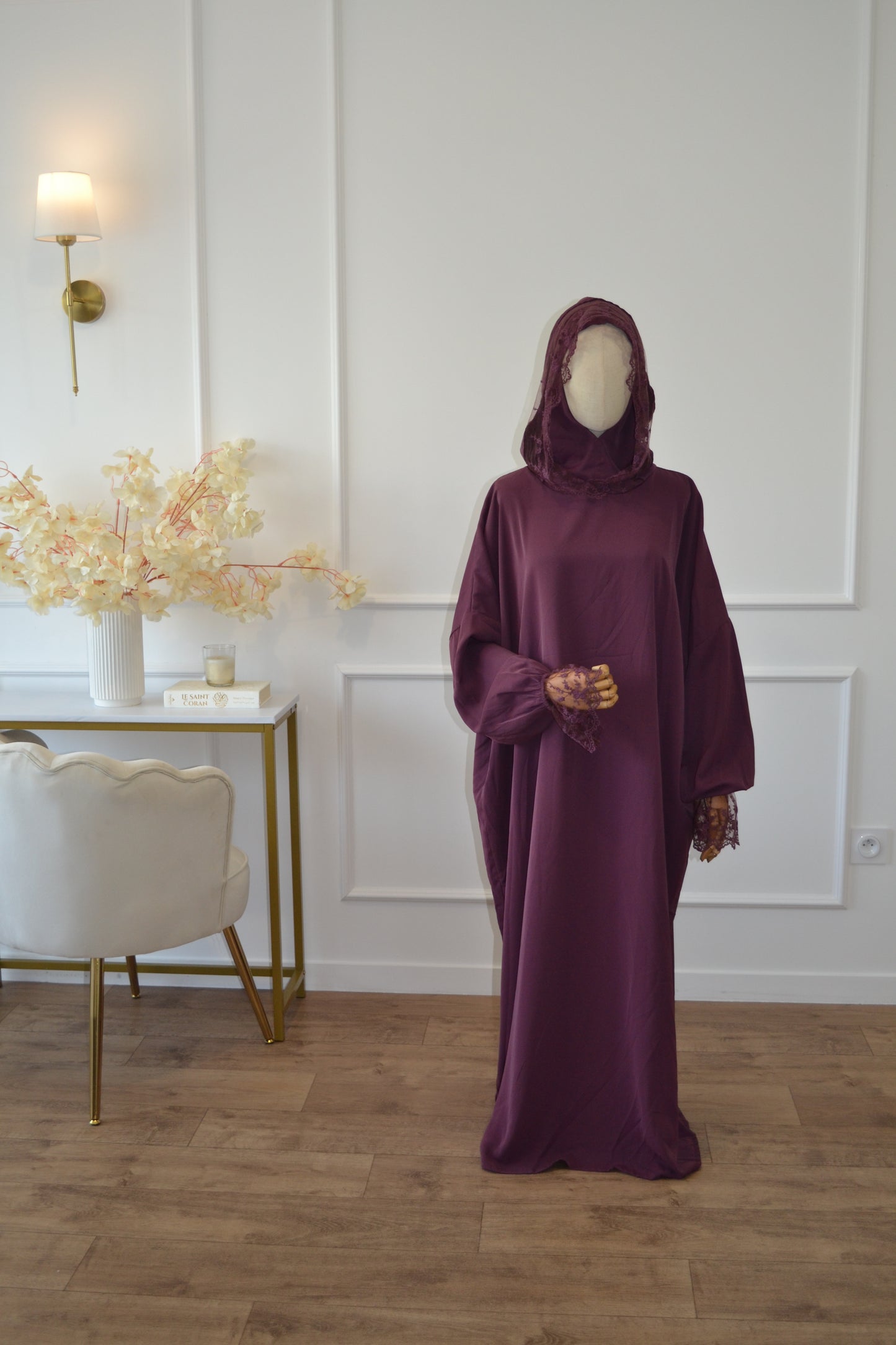 Abaya dentelle