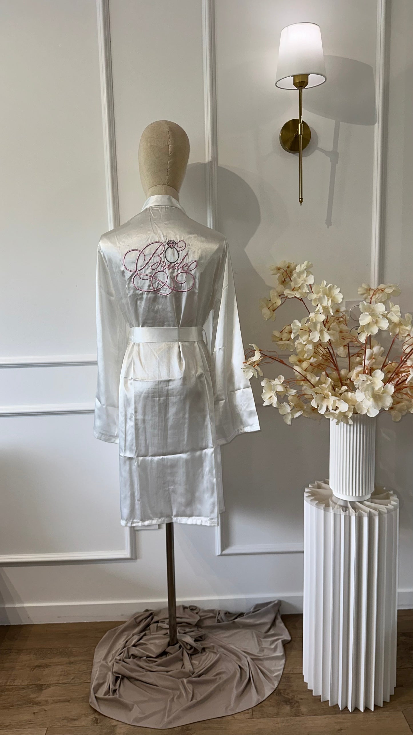 Peignoir Bride pink