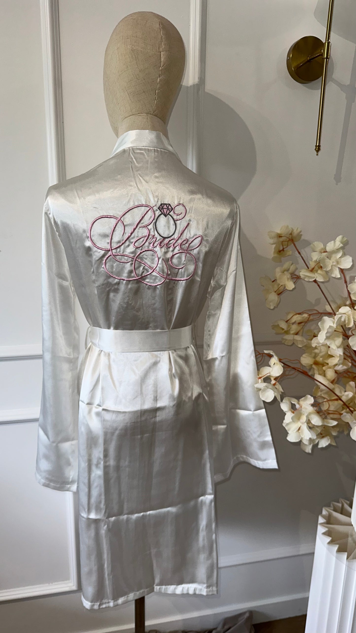 Peignoir Bride pink
