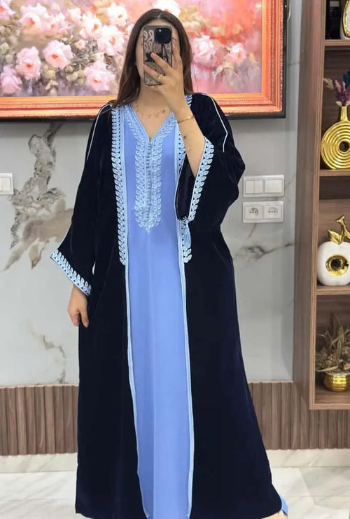 Caftan Kimono velours MANIRA Boutique