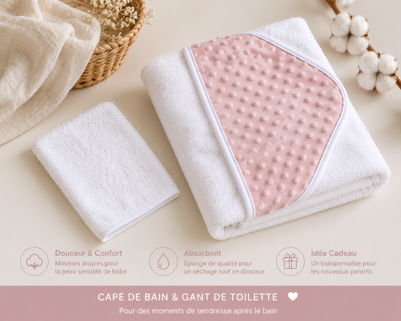 Cape de bain personnalisé MANIRA Boutique