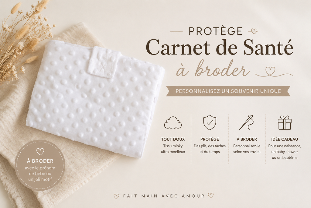 Protege carnet personnalisé MANIRA Boutique