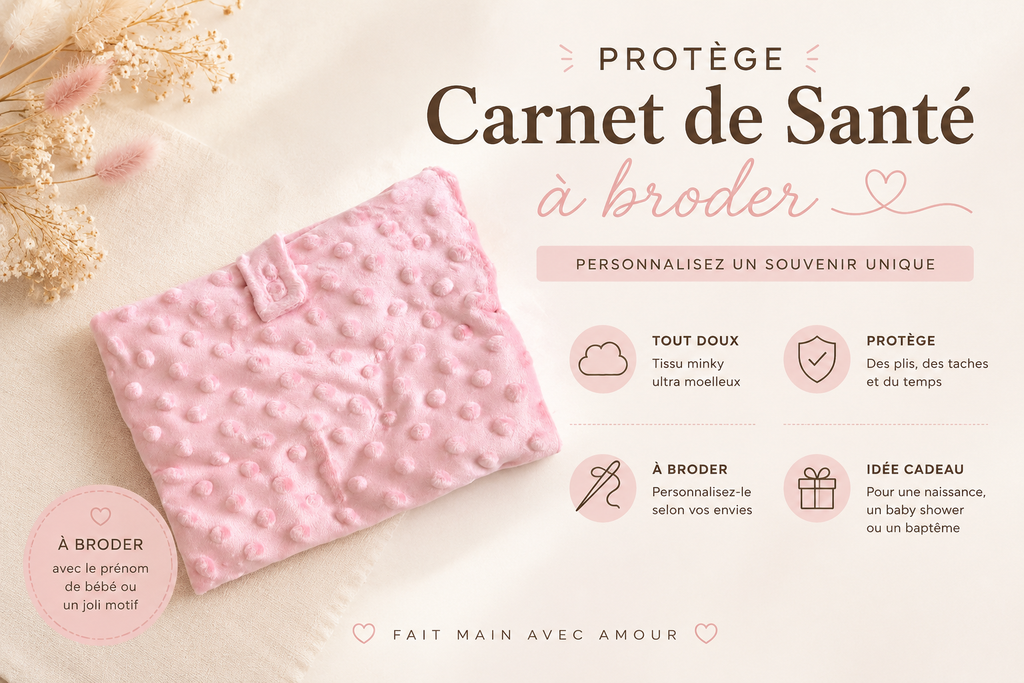 Protege carnet personnalisé MANIRA Boutique