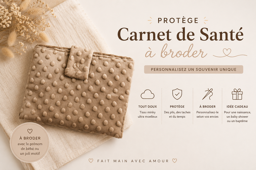 Protege carnet personnalisé MANIRA Boutique