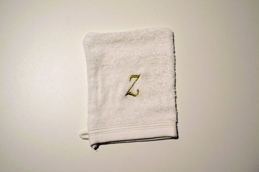 Gants de toilette à personnaliser