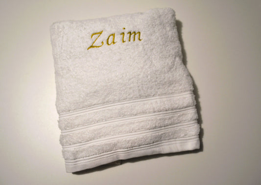 Serviette 70 x 140 à personnaliser