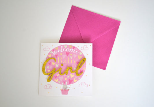 Carte de bienvenue bébé