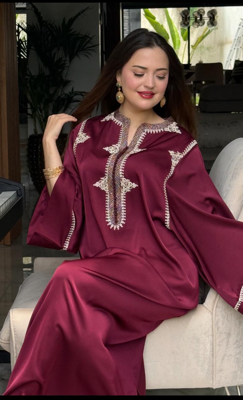 Caftan Marocain Satin