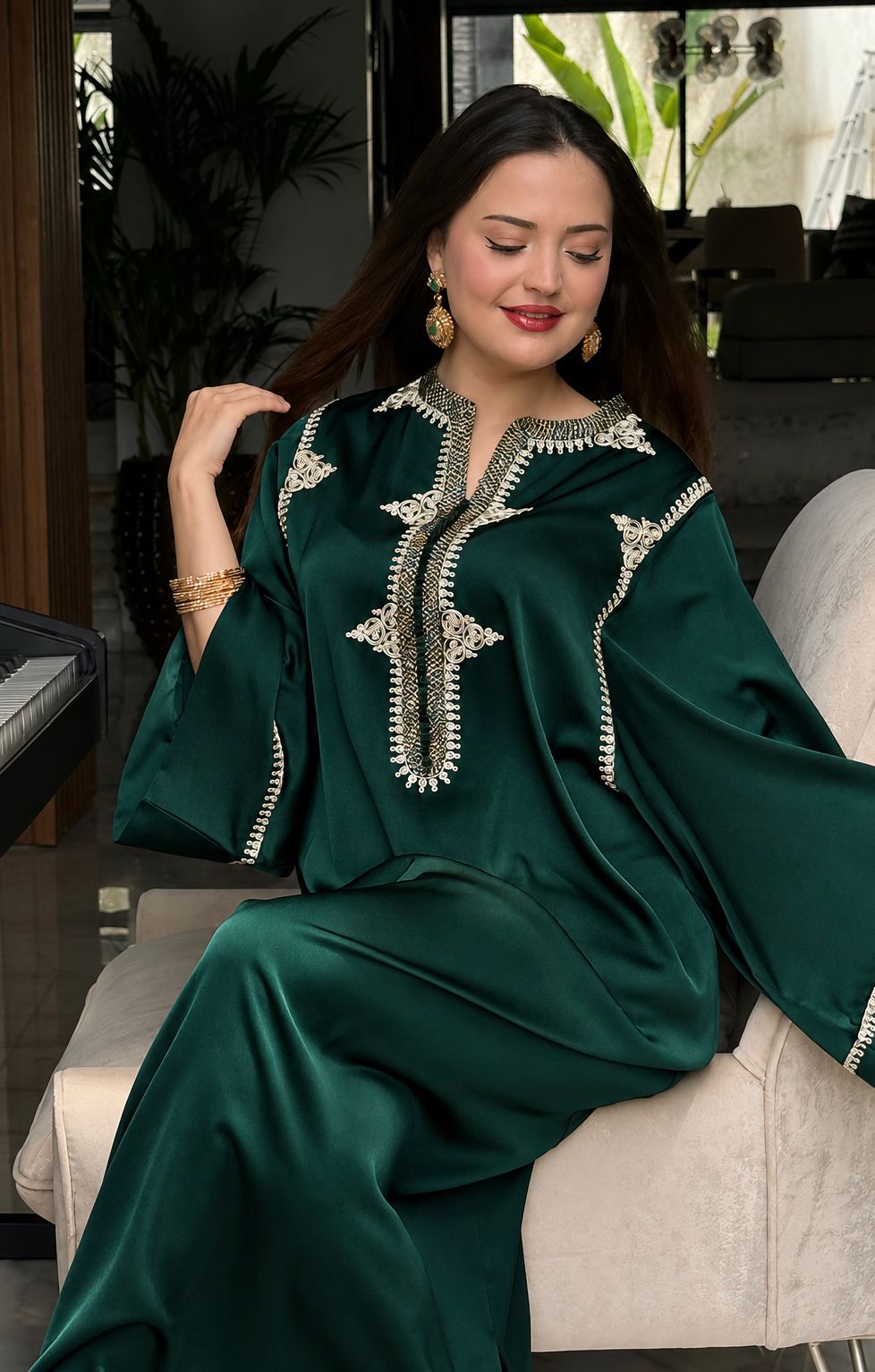 Caftan Marocain Satin