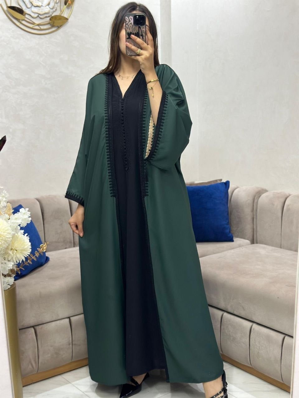 Caftan Kimono crepe