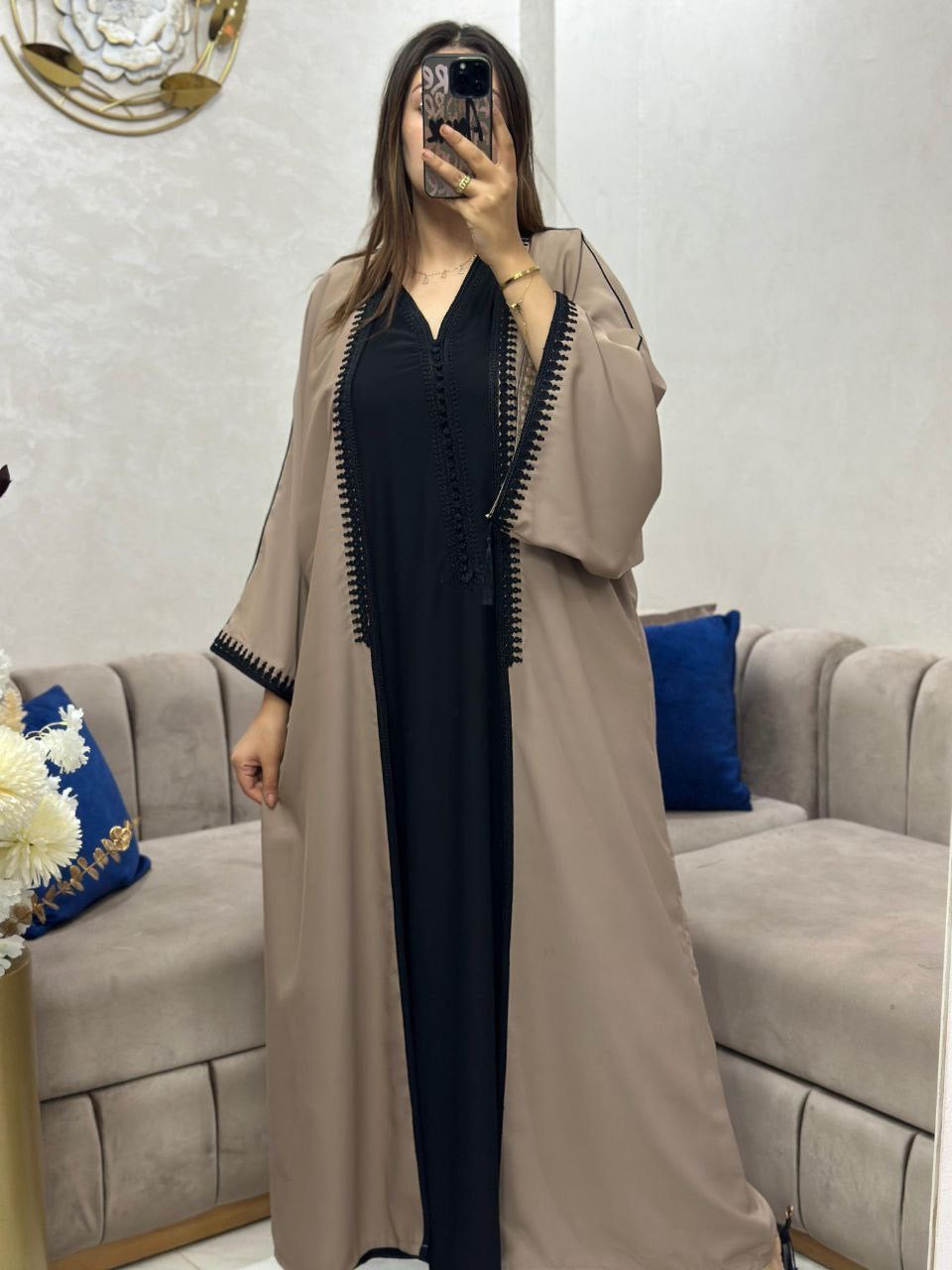 Caftan Kimono crepe