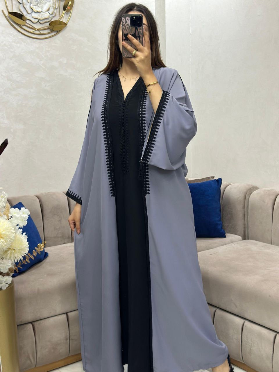 Caftan Kimono crepe
